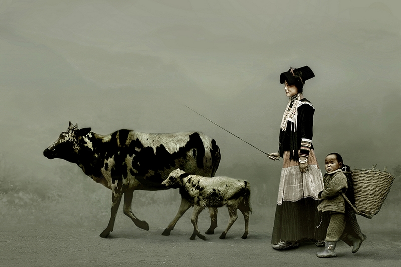 375 - SISTER AND BROTHER - LIAO XIAOXI - china.jpg